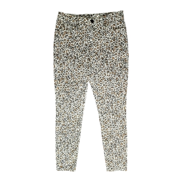 Seven7 Women's High Rise Skinny Animal Print Denim Jeans Size 10 - Picture 2 of 8